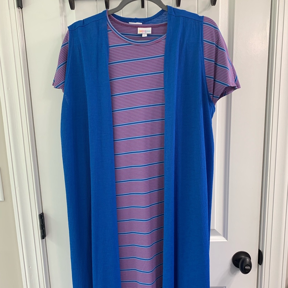 NWOT Large Lularoe María and lg joy